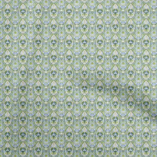 oneOone Cotton Poplin Lime Fabric Block Craft Projects Decor Fabric Printed By The Yard 56 Inch Wide-K1