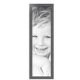 thumbnail image 2 of ArtToFrames 9" x 32" Tungsten Picture Frame, 9x32 inch Gray MDF Poster Frame (WOM-4640), 4 Pack, 2 of 6