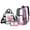 Book Axolotl, variant on ZUXONGSY Book Axolotl Print Clear Backpack Set 3 Pcs, Heavy Duty Transparent See Through Backpack with Lunch Bag & Pencil Pouch Stadium Approved for Back to School