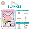 thumbnail image 3 of Squishmallows Plush Blanket, Twin/Full Size, 62 x 90, 3 of 5
