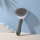 thumbnail image 1 of QPENWEI Gris Brosse pour Chien/Chat Brosse de Toilettage Autonettoyante pour Animaux Toilettage et élimination du sous-Poil Brosse pour Animaux Enlever 95% des Poils Morts, 1 of 4