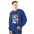 thumbnail image 3 of The Smurfs Cool Kanji Stay Hungry Sweatshirt for Men or Women Brisco Brands L, 3 of 6
