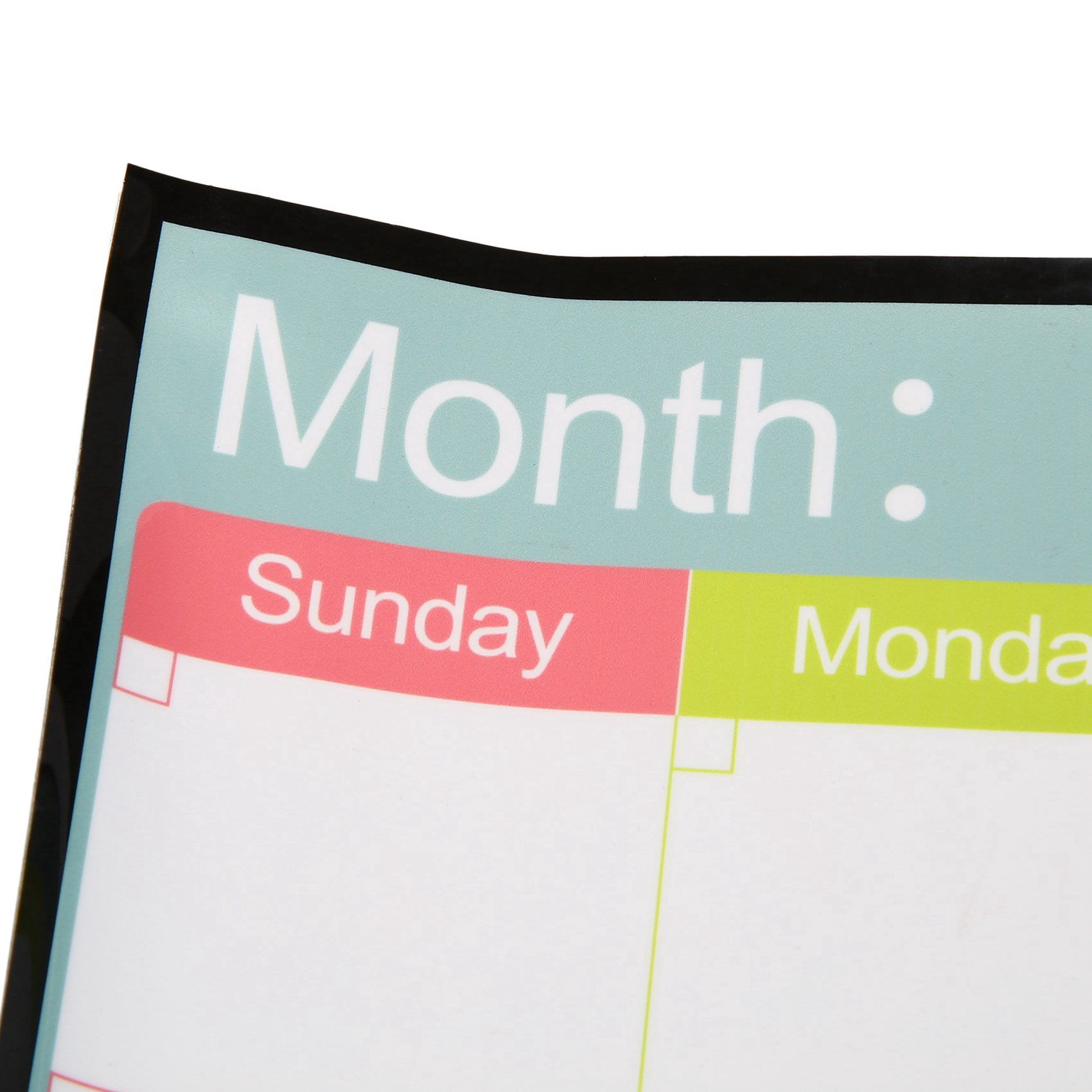 2X Erasable Magnetic Whiteboard Dry Erase Board Magnets Fridge Refrigerator To-Do List Monthly Daily Weekly Planner