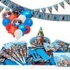 Avengers Party Supplies for 15 Superhero Guests with 200 Plus Items - Superhero Party Supplies - Avengers Birthday Party Supplies Decoration - Marvel Party Supplies - Captain America