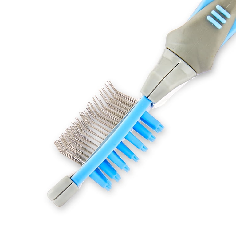 Vibrant Life Flexible Massage and Slicker Brush for Cats photo 5