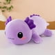 thumbnail image 4 of Lindo peluche de salamandra hexagonal | Peluche suave para niños | Ojos grandes y expresión sonriente | Regalo decorativo para el hogar, 4 of 6