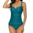 thumbnail image 1 of Women's Split Body Tie-Design Tankini Set S-XXL, 1 of 8