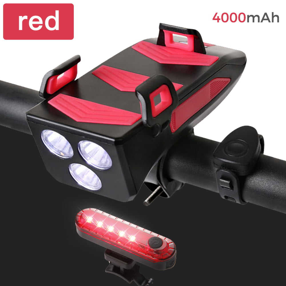 Details about   Bike Bicycle Light Lamp USB LED Rechargeable waterproof Front Back Headlight 