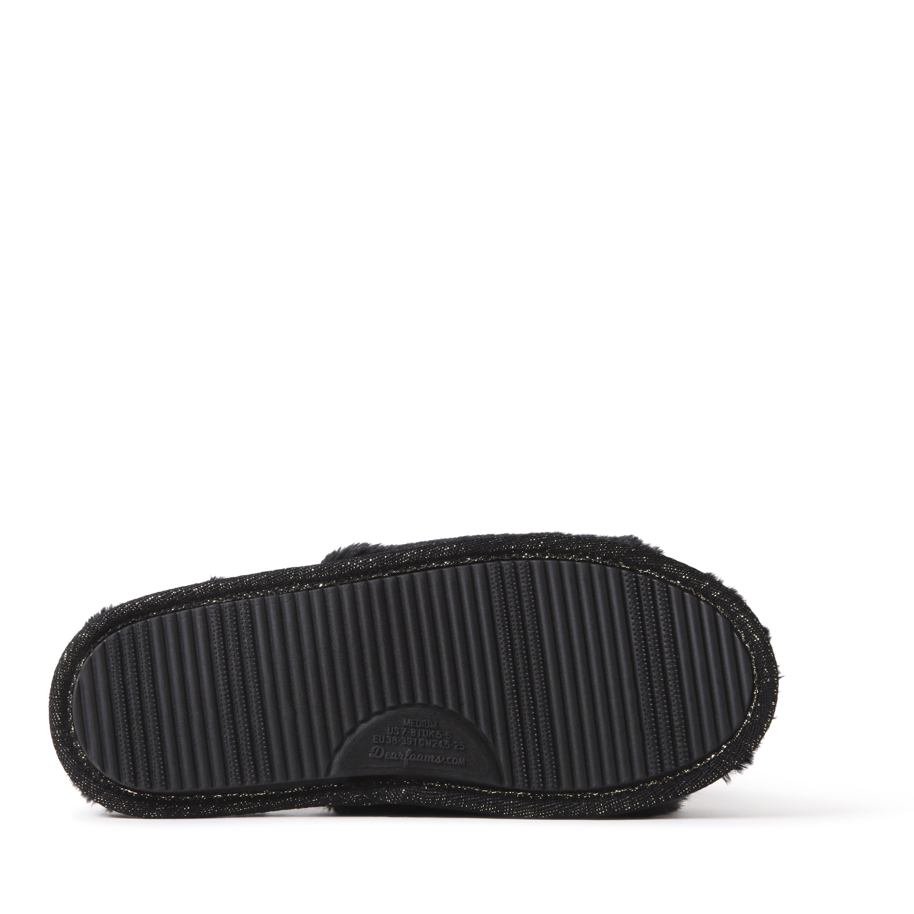 Dearfoams Women's I Do Novelty Bridal Slide Slipper