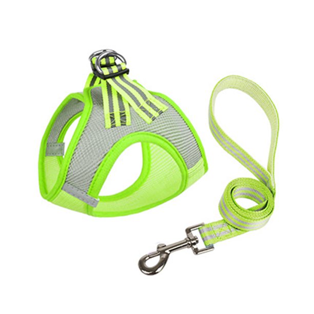 Topaty Dog Harness with Leash Set Adjustable Reflective Puppy Harness