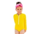 thumbnail image 3 of Girls UPF 50+ One-Piece Long Sleeve Swimsuit | Elf, 3 of 6