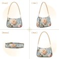 thumbnail image 7 of FORMRS Womens Shoulder Bag with Chain Strap Clutch Purse Cute Tote Handbag, Whimsical Rose, 7 of 7