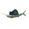 thumbnail image 4 of Swordfish Metal wall art  32"x12", 4 of 4