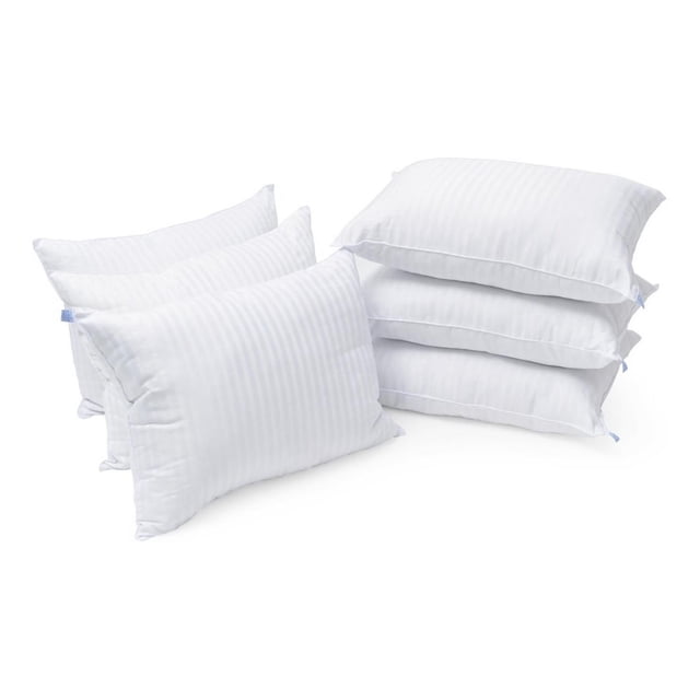 4 Std + 2 Ks = 6 Almohada Microgel Hotelera Premium Almoda 70000032
