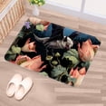 thumbnail image 5 of Bat Polyester Non-Slip Machine Washable Door Mat Floor Mats Office Mat, 5 of 6