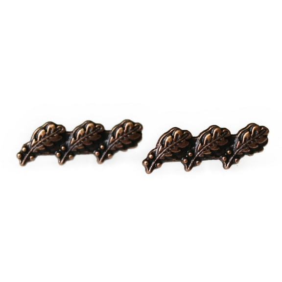 3 Bronze Oak Leaf Clusters (unmounted) Sold in Pairs