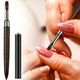 thumbnail image 6 of Nail Art Clean Up Brush, Dual-End French Tip Brush - Flat/Oval/Angled Dual Head Gel Nail Brushes for Polish Mistakes, Cuticle Cleaning, Acrylic & Polygel Nail Design Painting DIY Tools, 6 of 7