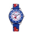 thumbnail image 1 of Minnieouse Camión de bomberos de dibujos animados en 3D, correa de PVC, reloj para niños y niñas, reloj de resistente al agua, regalo Relojes, 1 of 6