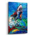 thumbnail image 2 of Epic Art 'The Lawyer Breeching Great White Shark' by Jace D McTier, Acrylic Glass Wall Art, 16"x24", 2 of 8