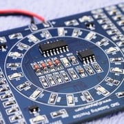 tegongse Electronic Circuit Training LED Rotating Light Running Light Welding Training Learning Electronic Components