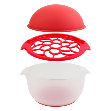 

Hand Juicer Pomegranate Removal Silicone Pomegranate Bowl Peeling Tool Safes Non Slip Easy To Use Red