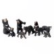 thumbnail image 5 of Figuras realistas de oso pardo, animales del bosque, para aprender ciencias de la naturaleza, suministros para fiestas de criaturas del bosque, oso negro, adornos para tartas, 5 of 5