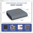 ComfySure XL Firm Seat Cushion, Pressure Relief, Ideal for Overweight