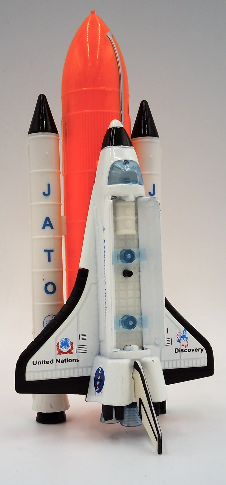 space shuttle toy with rocket boosters