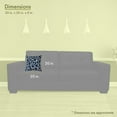 thumbnail image 3 of Majestic Home Goods Pillow 20x20 Fusion Navy, 3 of 4