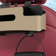 thumbnail image 4 of Kieccall Car Seat Back Storage Box Multi-Functional Storage Box Car Tissue Box Water Cup Storage Box Storage Bag, 4 of 7