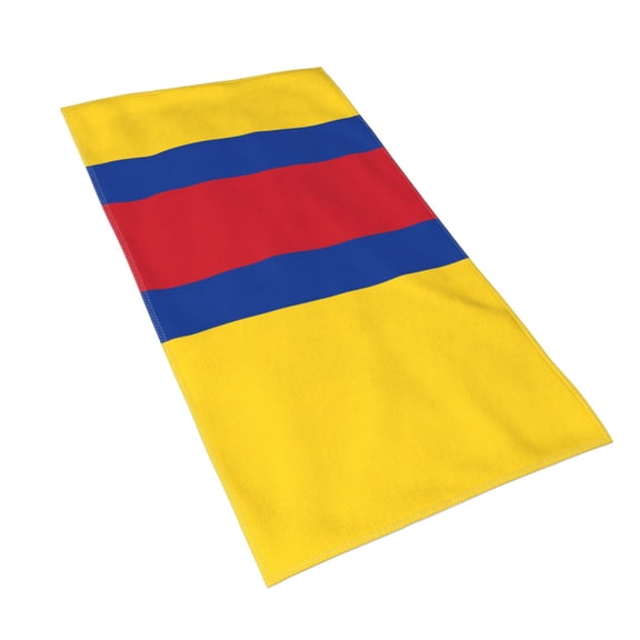 Hand Towels Colombia Flag Bath Shower Towels Fingertip Kitchen Dish Guest Towel 15.7 X 27.5 In