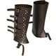 thumbnail image 3 of Botas de cuero de PU para caballero, estilo punk, con cubierta para zapatos, hebilla de cinturón, 3 of 5