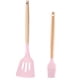 thumbnail image 1 of Utensilios de cocina de silicona, juego de utensilios de cocina de 2 piezas, utensilios de cocina de madera fáciles de limpiar Vhermosa, 1 of 4