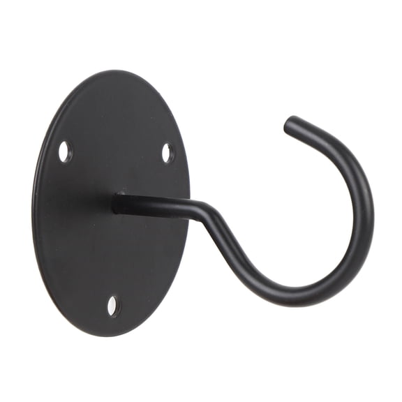Yajisi 6‑Pack Heavy‑Duty Ceiling Hooks – Steel Metal Hangers for Plants, Bird Feeders, Lanterns & Wind Chimes (Versatile Wall & Ceiling Mount)