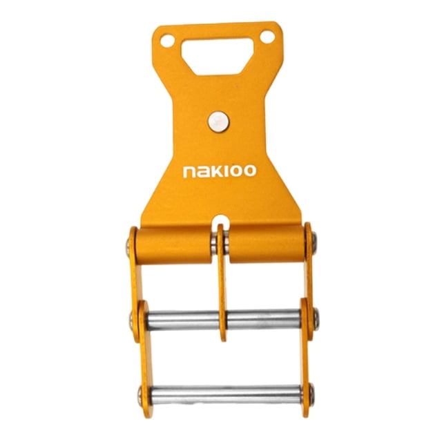 Hebilla de liberación rápida para cinturón portaherramientas de cintura, conector rápido y seguro. Amarillo