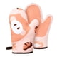 thumbnail image 1 of Juego de 2 manoplas para horno resistentes al calor, guantes para horno y agarraderas para ollas, juego de cocina, 1 of 5