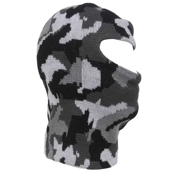 Top Headwear Face Ski Mask 1 Hole Balaclava, City Camo
