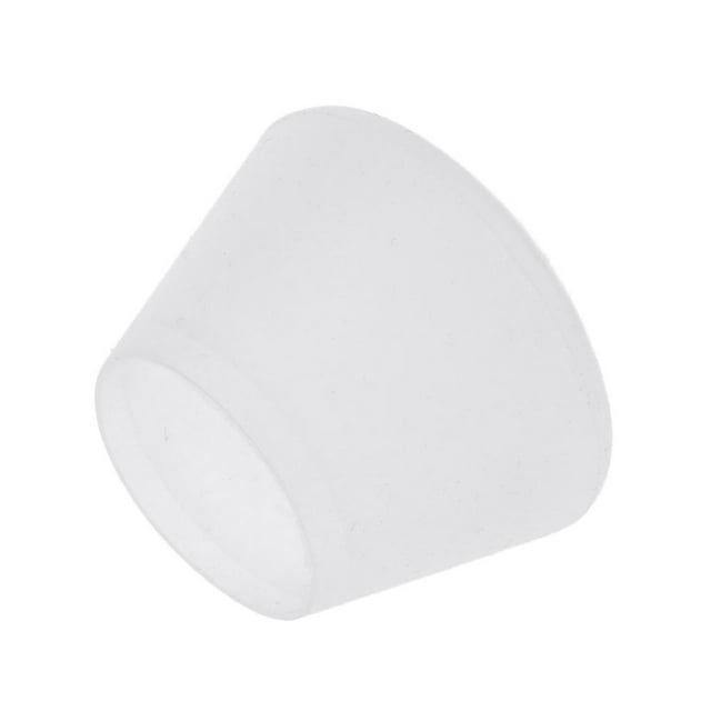 koolsoo Small Compact Silicone Sports Tennis Racquet End Cover Shockproof Damper Clear2