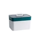 thumbnail image 2 of Caja portátil de plástico organizador de pastillas con divisores ajustables para tabletas y cápsulas - Dispensador semanal de medicamentos de 7 días para viajes y uso diario, 2 of 6