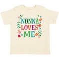 thumbnail image 3 of Inktastic Nonna Loves Me Granddaughter Girls Toddler T-Shirt, 3 of 5