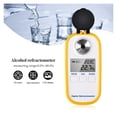 thumbnail image 3 of Digital Beer Wort Refractometer 0.0-80.0% Electronic Hydrometer LCD Brewing Wine Alcohol Meter, 3 of 7