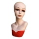 thumbnail image 3 of Maniquí de Peluca, Modelo de DIY, de cabellero de Entrenamiento de Peluquería, Cabezas de Maniquí de Soporte Libre para Peinado, Prá rojo, 3 of 8