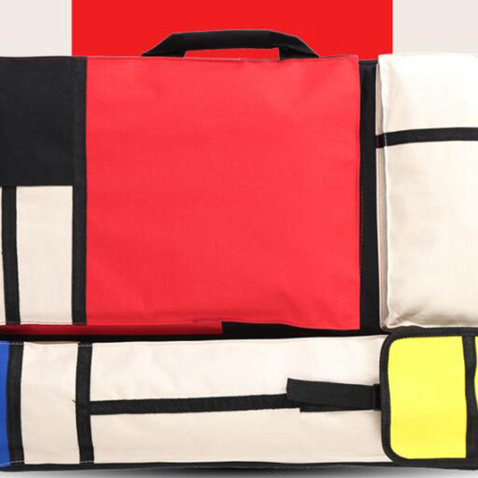 NEWMIND Portfolio Bag Art Work Case Folder Drawing Board File Strap Holder 4K Travel 