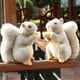 thumbnail image 4 of Peluche de ardilla gris del mundo salvaje súper realista, pelo esponjoso de simulación, cola de paraguas grande, Animal de peluche de cacahuete, 1 ud., 4 of 5