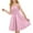 Pink—Prime Deals 2025, variant on Mevxay Girls Cami Dress Sleeveless Square Neck A-Line Ruffle Swing Summer Midi Dresses for 6-15 Years Black