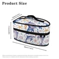 thumbnail image 6 of HELLHERO Dustproof Travel Iron Storage Case Dolphin Lightweight Travel Bag Travel Carrying Case, Bag Only, 6 of 6