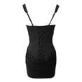 thumbnail image 6 of DHFJKG Womens Sparkly Sequin Party Dress Sexy Square Neck Sleeveless Bodycon Summer Night Out Club Wear Slim Fit Comfortable Dresses, 6 of 6