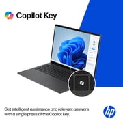 HP OmniBook 3 16 inch 2K IPS Windows Laptop Intel Core 3 N355 8GB 256GB SSD Mica Silver