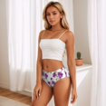 thumbnail image 4 of Womens Underwear - No Show Seamless Underwear for Women, Fujiman Orchids Flowers Soft Stretch Women's Panties, Hipster Ladies Panties Breathable Bikini Underwear Briefs, 4 of 5