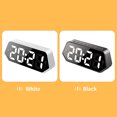 thumbnail image 2 of Irfora Reloj despertador digital Máquina de ruido blanco 6 sonidos relajantes para dormir Temporizador de apagado automático Pantalla LED Volumen ajustable, Negro Irfora Reloj, 2 of 7